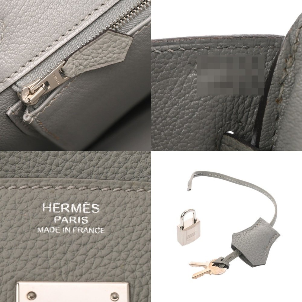 HERMES Hermes Birkin 30 Grimette X Stamp (around 2016) Women's Togo Handbag - Picture 10 of 10